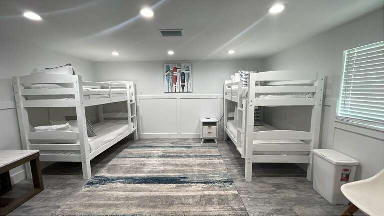 Sixth Bedroom - Two Twin Bunks