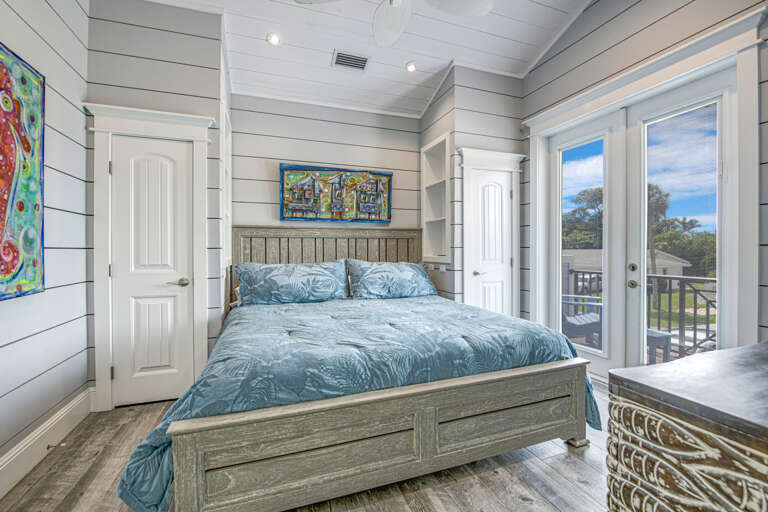 Primary Bedroom with Balcony