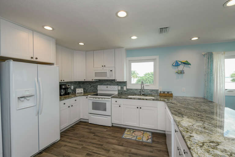 Open Kitchen with Storage