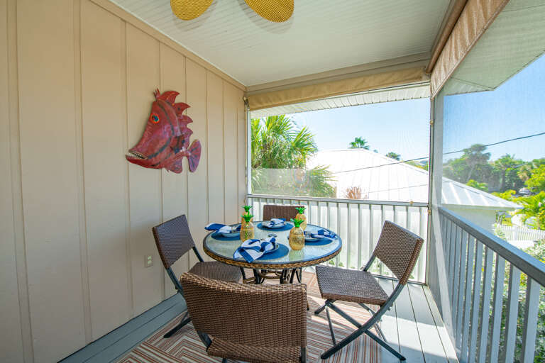 Dining Area on Balcony