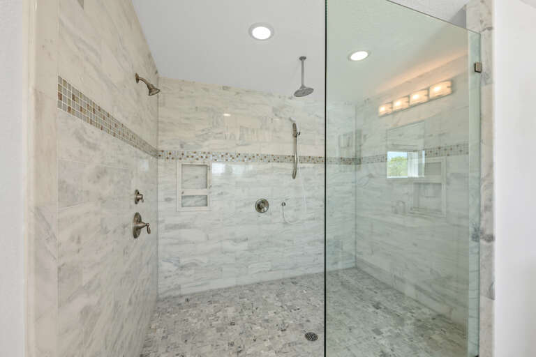 Bedroom Two - Ensuite Bathroom with Large Rainshower