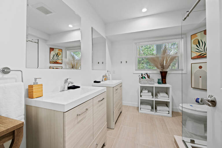 Dual Sink Bathroom