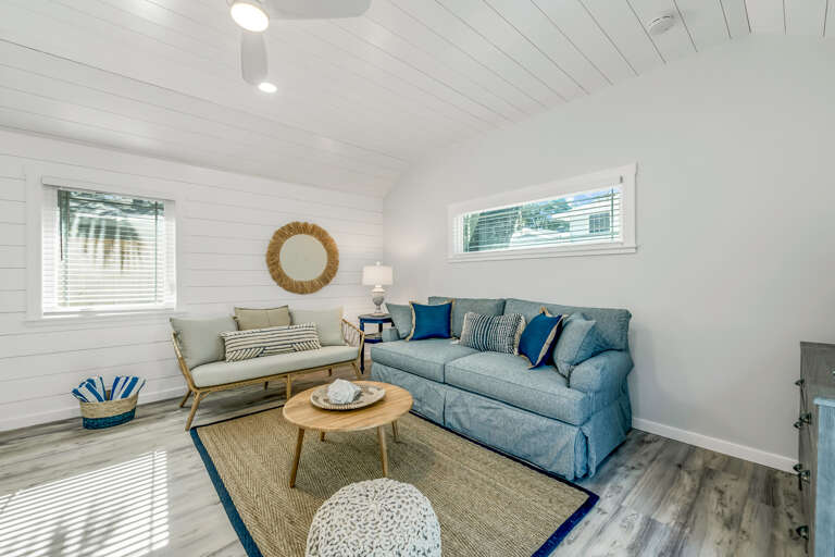 Casita - Living Area - Sleeper Sofa