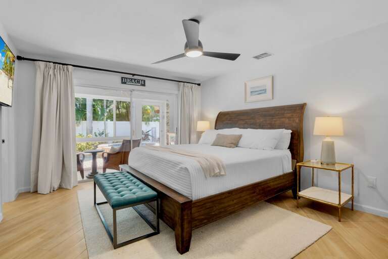 Primary Bedroom, King bed