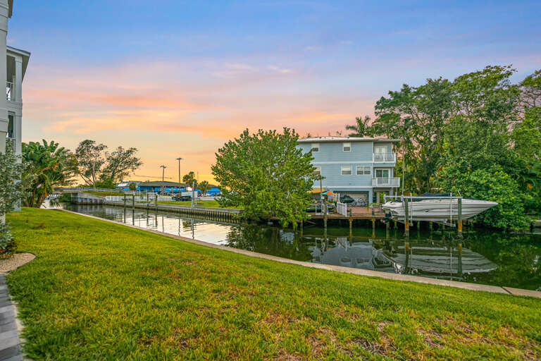 Canal Front Home
