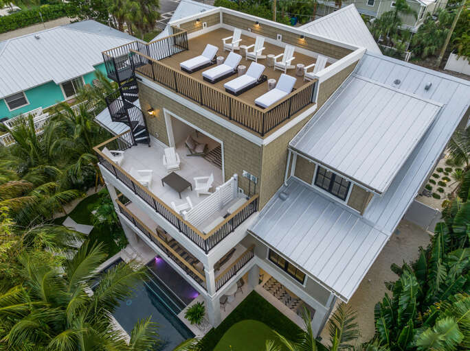 Rooftop Lounge Area