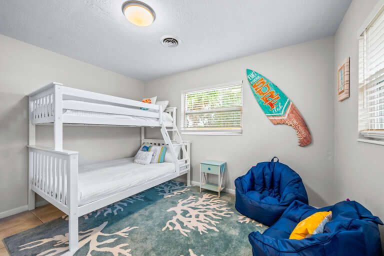 Third Bedroom - Twin/ Full Bunk