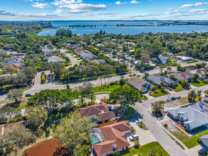 Aerial View of Property