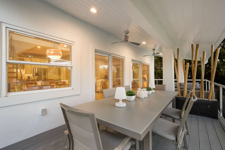 Balcony Dining Area