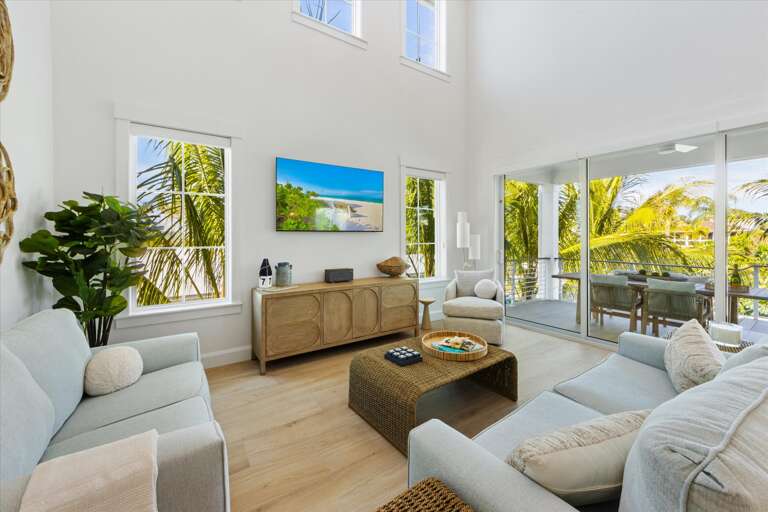 Comfortable lounge area