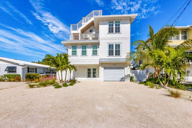 Charming front view of the home