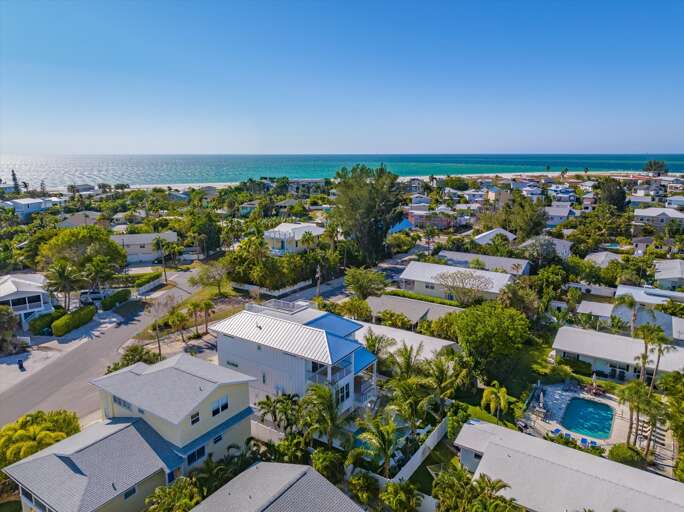 Drone view of Gulf location