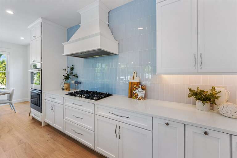 Modern kitchen with all appliances