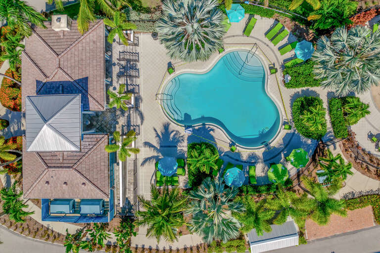 Aerial View of- Pool