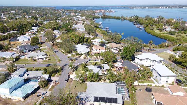 Aerial View of Property