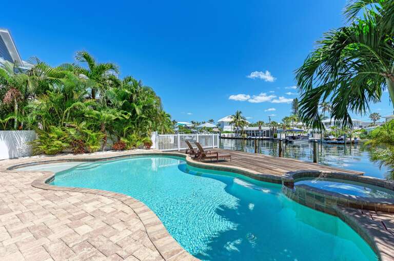 Pool Area - Anna Maria Island Locals