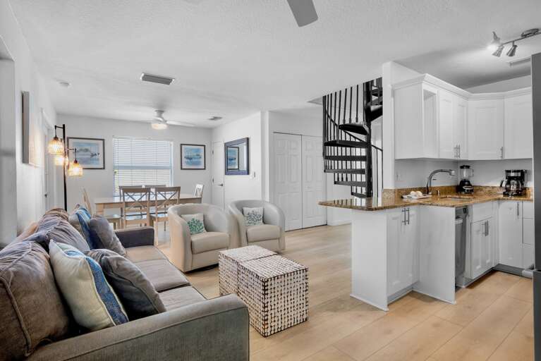 Comfortable lounge area