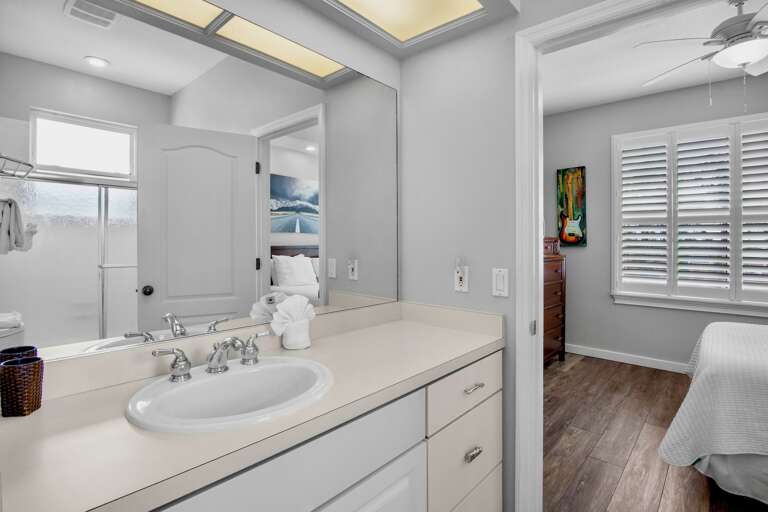 Jack and Jill bathroom