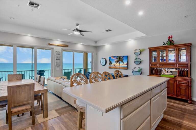 Perfect gathering spot by the beach