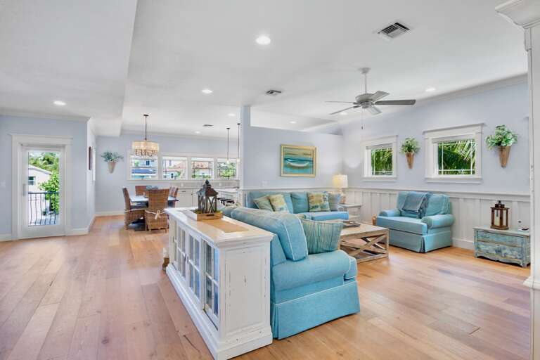 Open living room