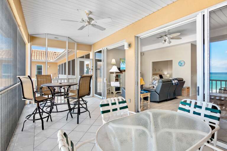 Balcony, Dining Area