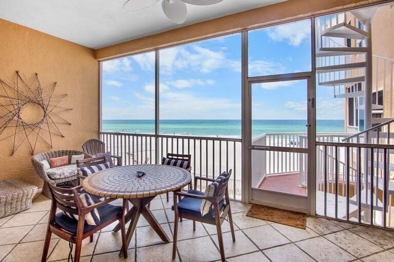 Balcony, Dining Area