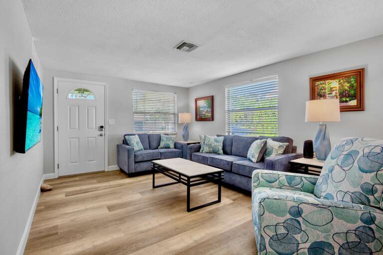 Open living room