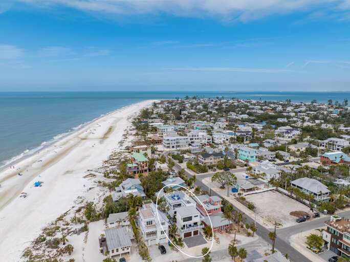 Drone view of Gulf location