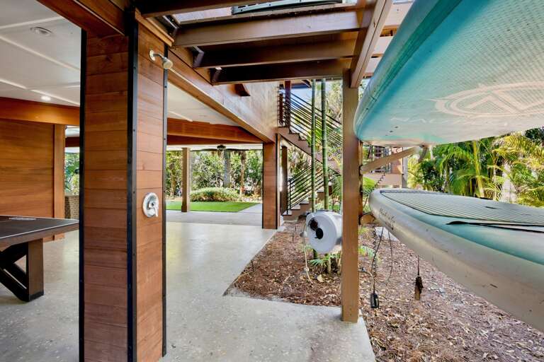 Outdoor shower