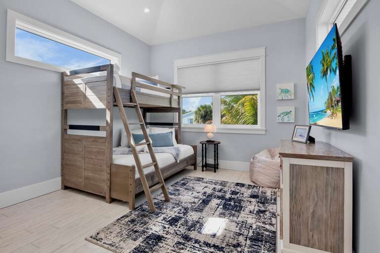 Fourth Bedroom, Twin over full bunk