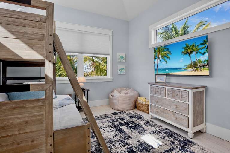 Fourth Bedroom, Twin over full bunk