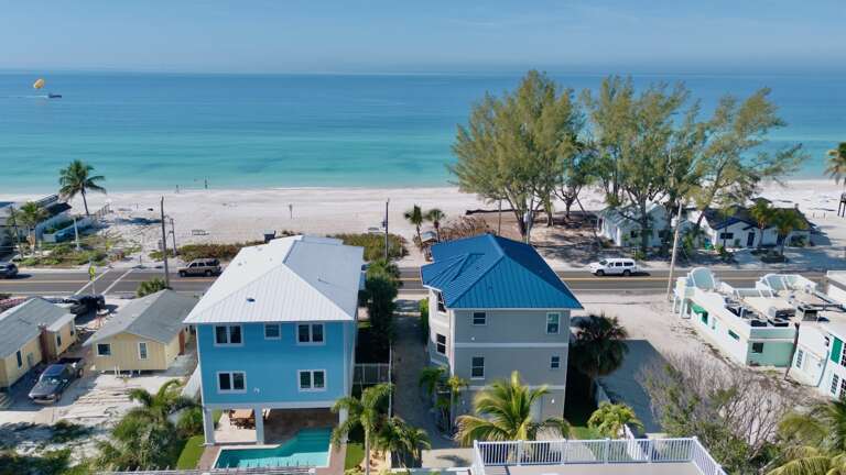 Across the street from Bradenton Beach
