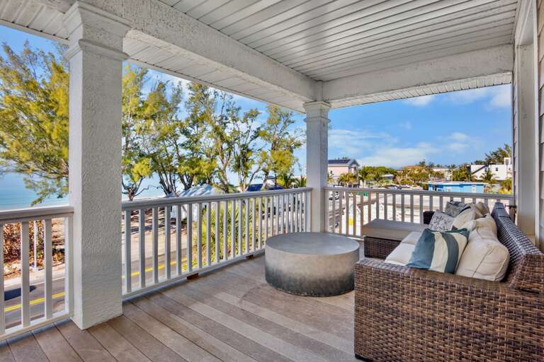 Primary Bedroom, Balcony access with plush seating