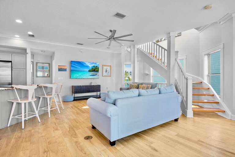 Living Area with TV