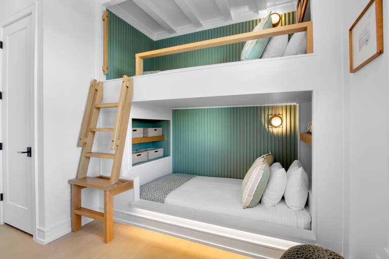 Sixth Bedroom, Twin over Twin bunk bed
