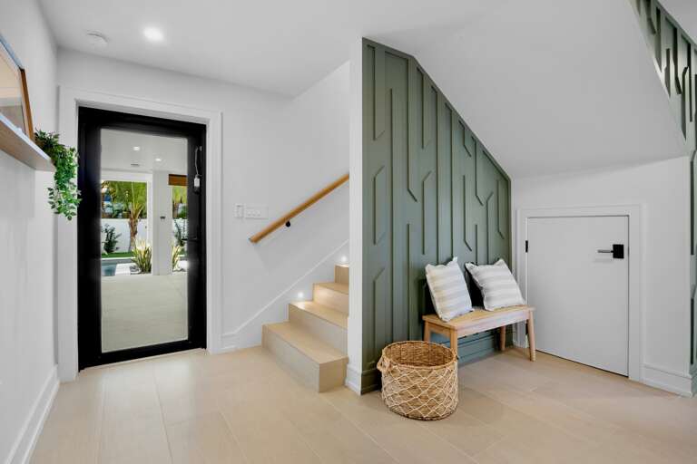 Stylish entryway