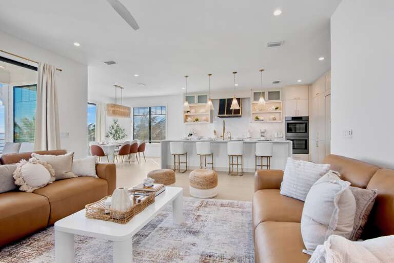 Bright Open Concept Interior