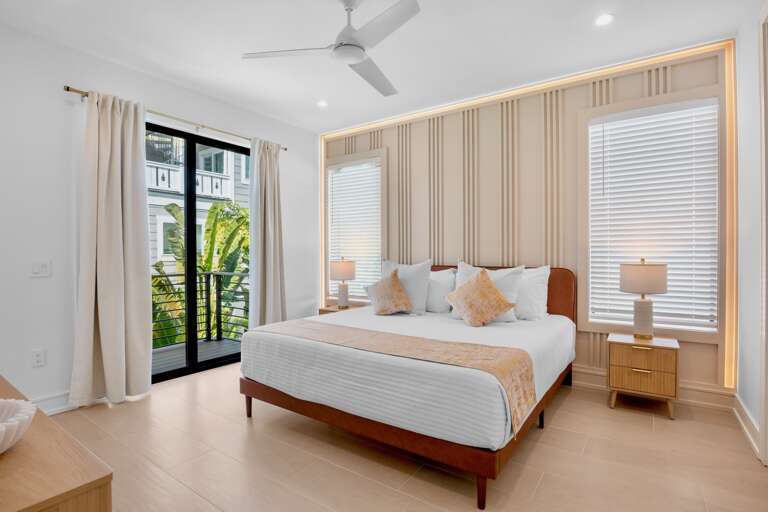 Primary Bedroom, King bed