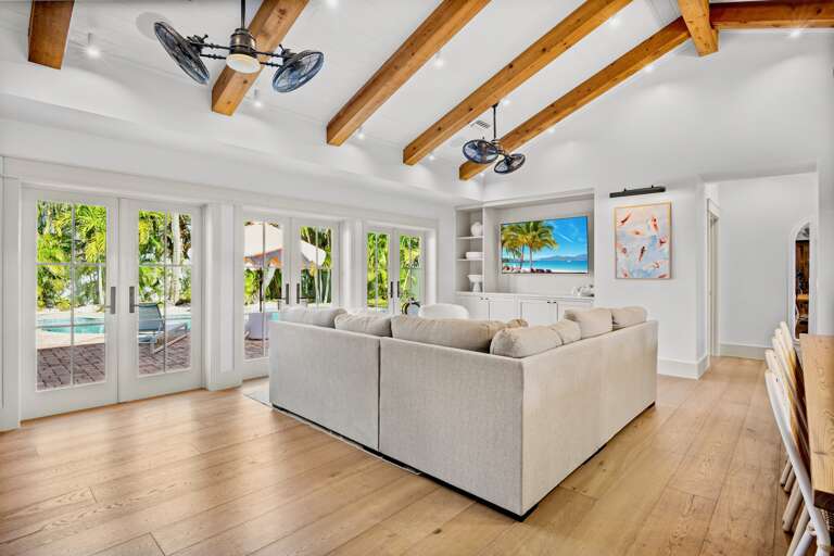Bright and elegant living space