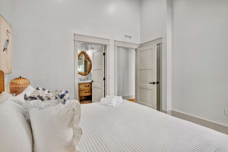 Second Bedroom with pool access, King bed