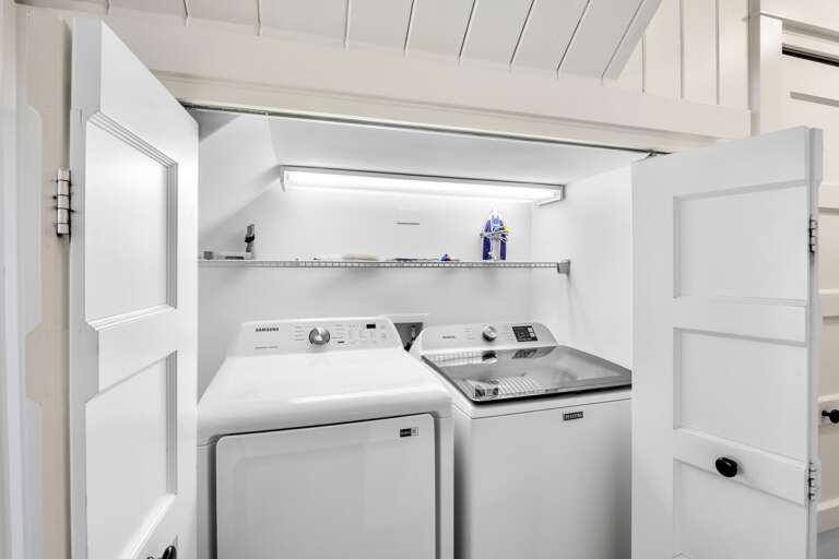 Laundry area with washer and dryer