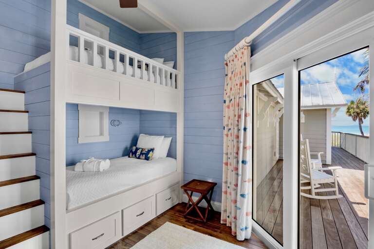 Third Bedroom, Twin over Twin bunk bed