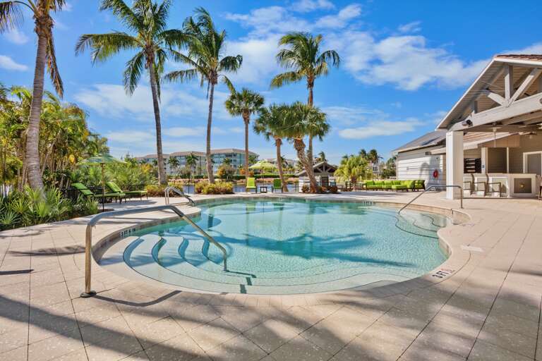Community heated pool
