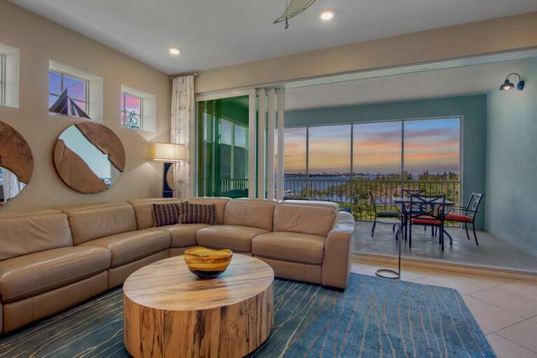 Living Area with Plush Seating
