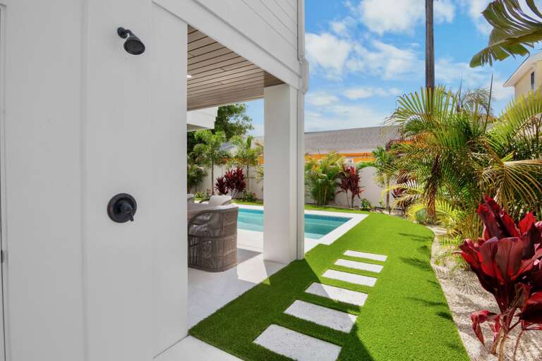 Private Pool and Spa with Outdoor Lounge Area