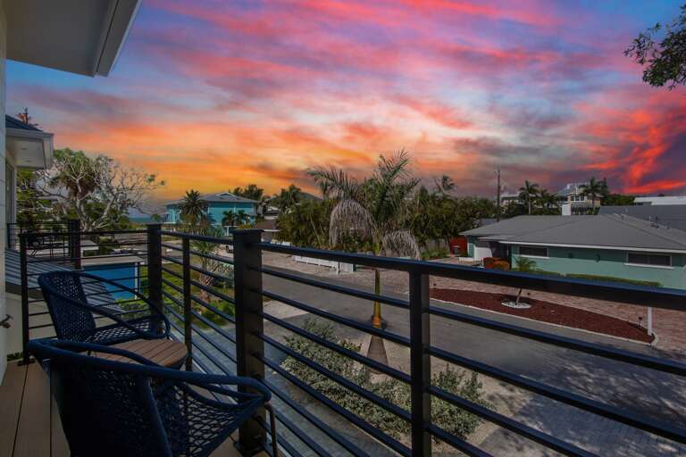 Private Balcony with Views