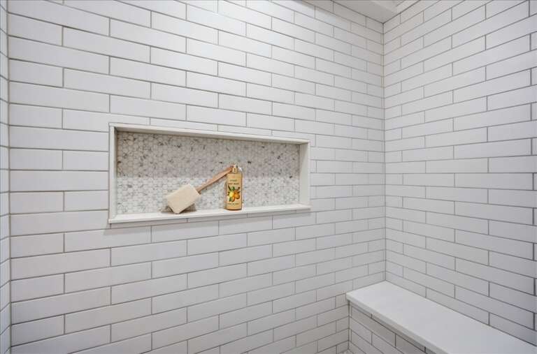 Hallway Bathroom shower
