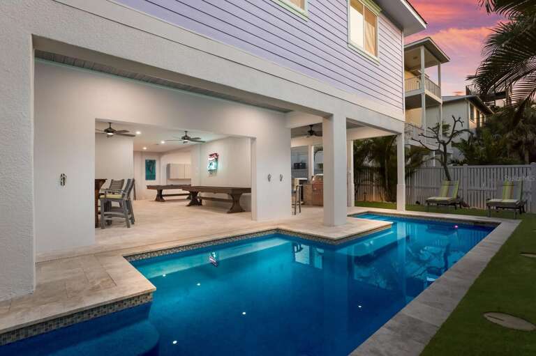 Private Pool with Game Room Access