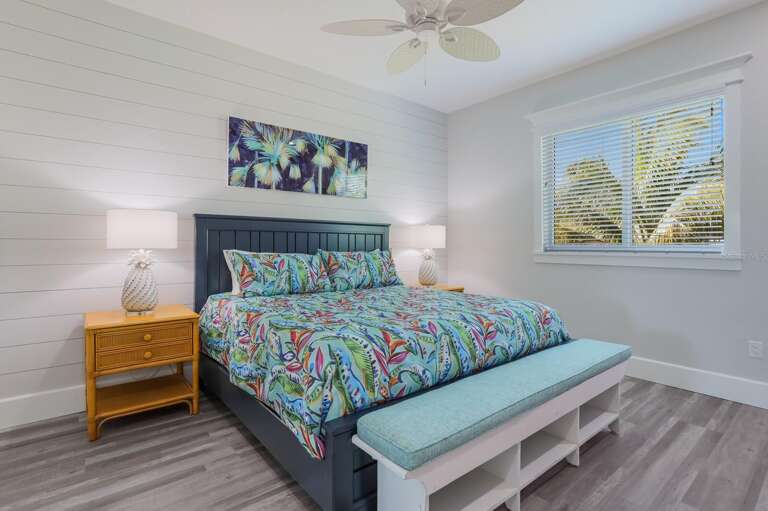 Primary Bedroom, King bed