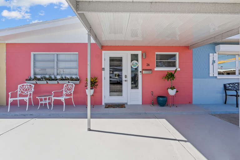 Inviting exterior